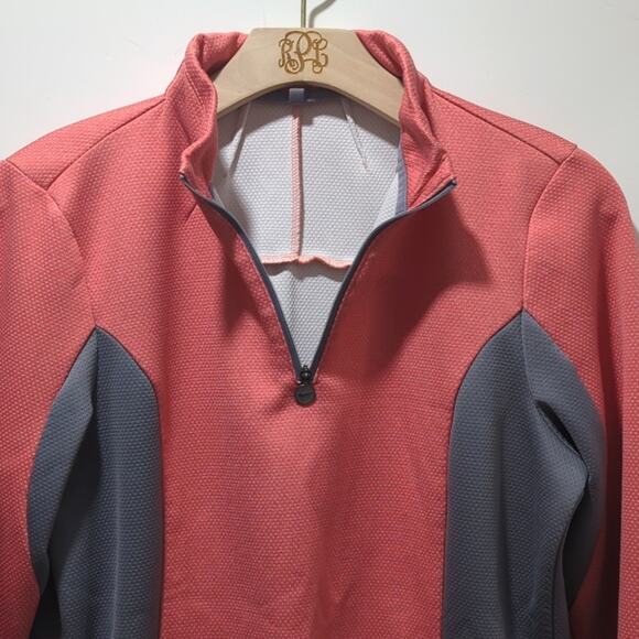 Nike Golf Tour Performance 1/4 Zip Sweater Womens Size M Dri-Fit Stand Up Collar - Picture 5 of 9